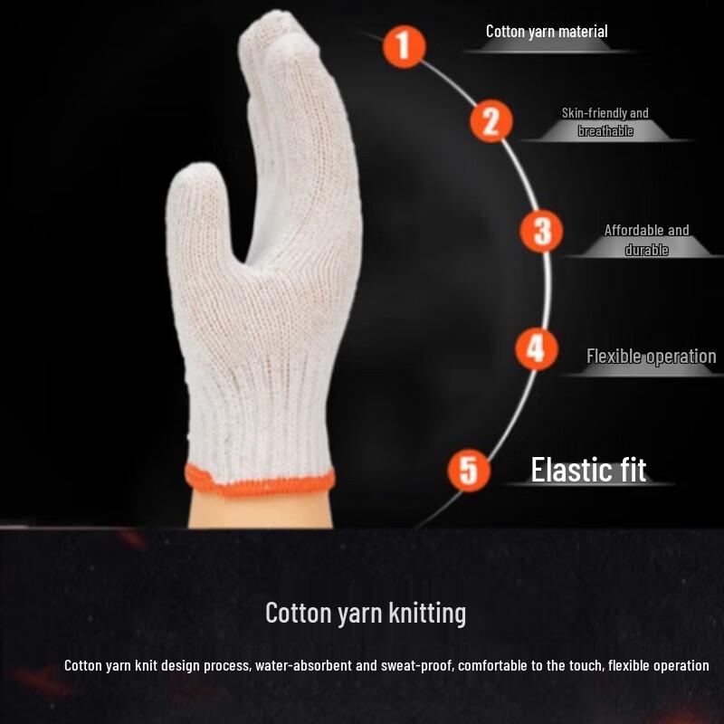Luteng Sun Island Wear-Resistant Work Gloves