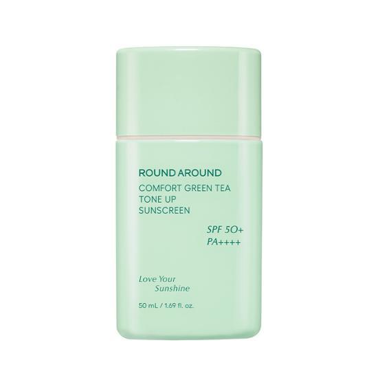 Round Around Comfort Green Tea Tone-Up Sun Cream 50ml Giveaway Plan (+20ml Giveaway)