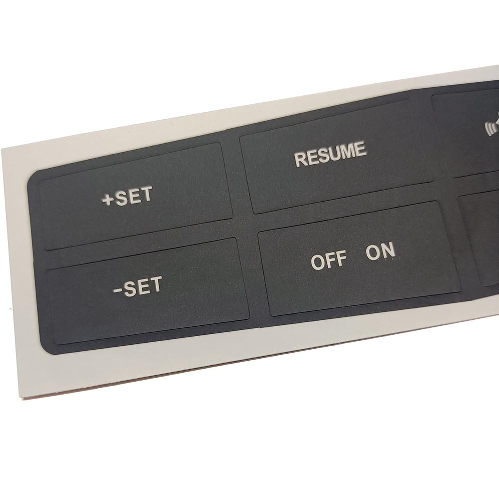 Для Ford Mustang 2010 2011 2012 Набор для ремонта кнопок рулевого колеса автомобиля Наклейка-декаль Исправить выцветшие некрасивые анти