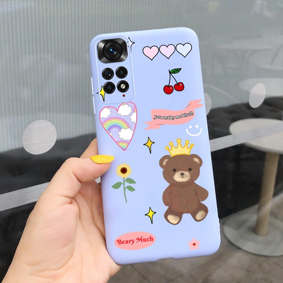Стильный чехол для девочек для телефона Xiaomi Redmi Note 12 Pro Мягкий TPU чехол для Redmi Note 12 12s 4G note12 Pro Plus Pro+ 5G Чехол