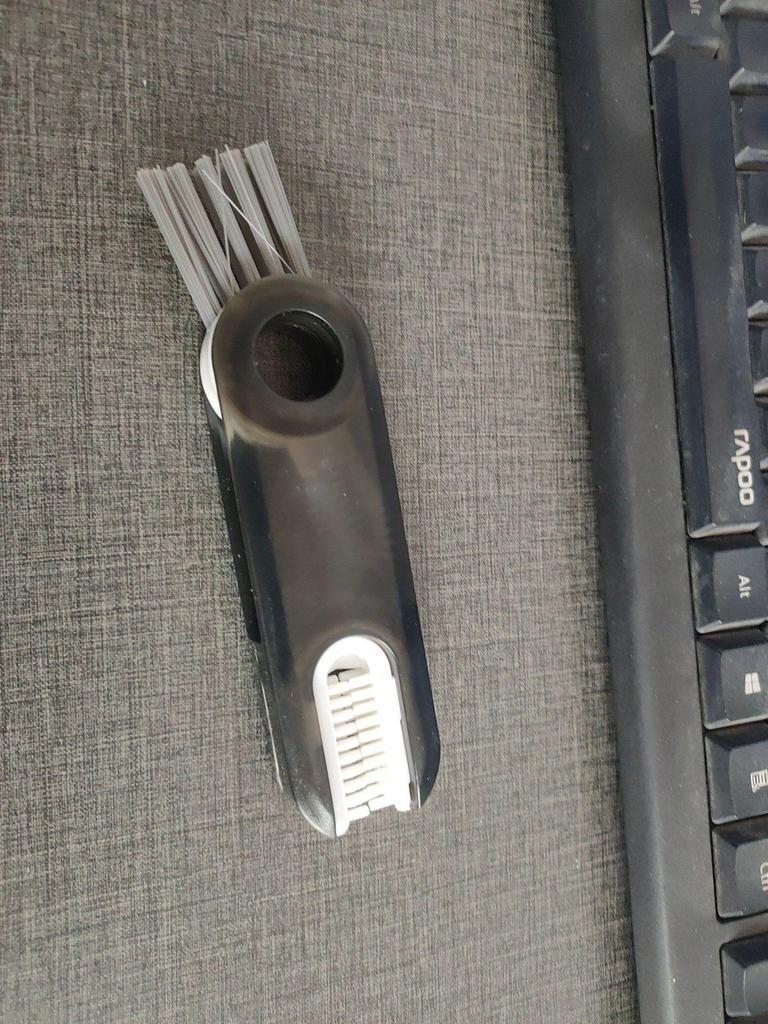 Multifunctional 3 In 1 Bottle Gap Cleaner Brush U-Shaped Cup Mouth Brush Feeding Bottle Cleaning Brush Household Kitchen Cleaner