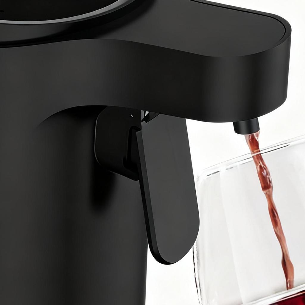 Электрический диспенсер для вина Смарт-сенсорный экран Автоматический аэратор для вина 4 регулируемые скорости Диспенсер для семейных посиделок/ баров