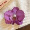 Hair Accessories Orchid Hairpin Hair Ornament Bohemia Barrettes Cute Flower Hair Clip  Bridal