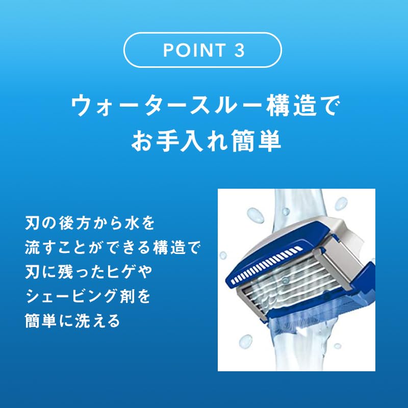 Hydro Schick Hydro 5 Basic сменные лезвия с кожей 5 4 шт. (4 шт) защита, лезвия, синие, (х 1)