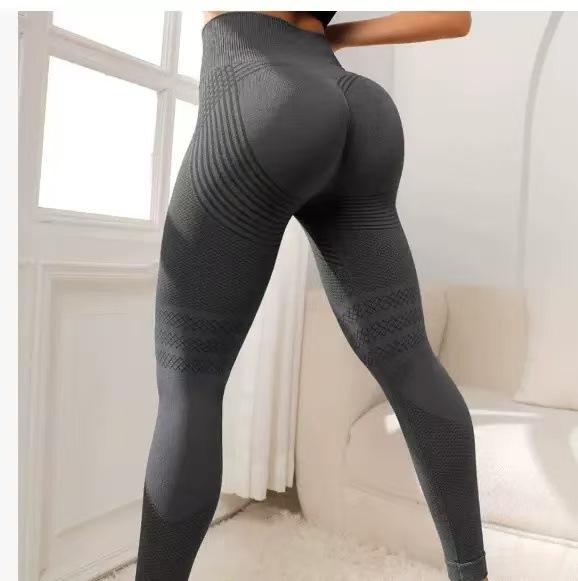 Бесшовные фитнес-леггинсы с высокой талией и эффектом пуш-ап