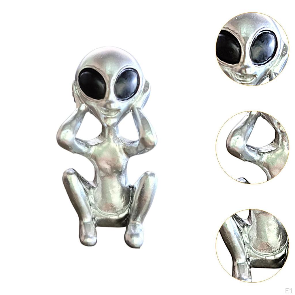 Фигурка инопланетянина Настольный декор Маленькая скульптура для центрального элемента гостиной