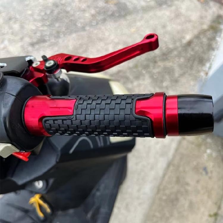 Стильные мотоциклетные ручки с дизайном из углеродного волокна, прочные, руль, обеспечивающий превосходное сцепление, быстрая установка для мотоциклов