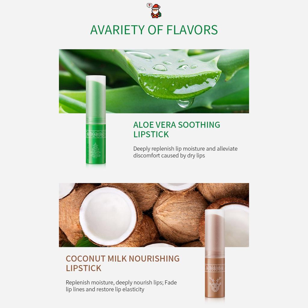 Christmas Lipstick Set Box Lip Moisturizing Skin Care Lip Moisturizing Lipstick Set Box Lip Moisturizing Care Lip