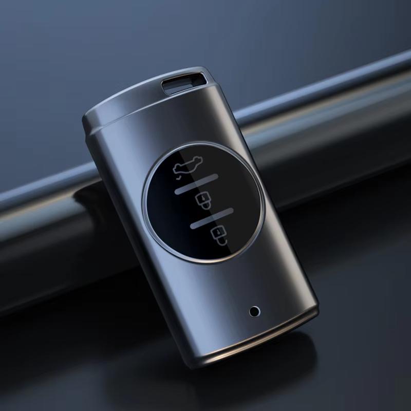 Titanium Gray for Chery Tiggo 4 5X 7 Pro 8 Exeed Txl Tx Lx Remote Smart Car Key Case Cover Fob Holder Keychain Accessories