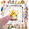 35-70pcs Easter Decorations Stickers Color Eggs Rabbit Graffiti Sticker Pack Gift Diy Skateboard Phone Laptop Diary Book