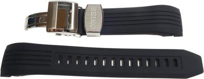 22 мм SEIKO SEIKO ASTORON SBXB015 подлинный силиконовый резиновый ремень черного цвета можно прикрепить к браслету серии 8X R01Z011J0 [Astron] (черный