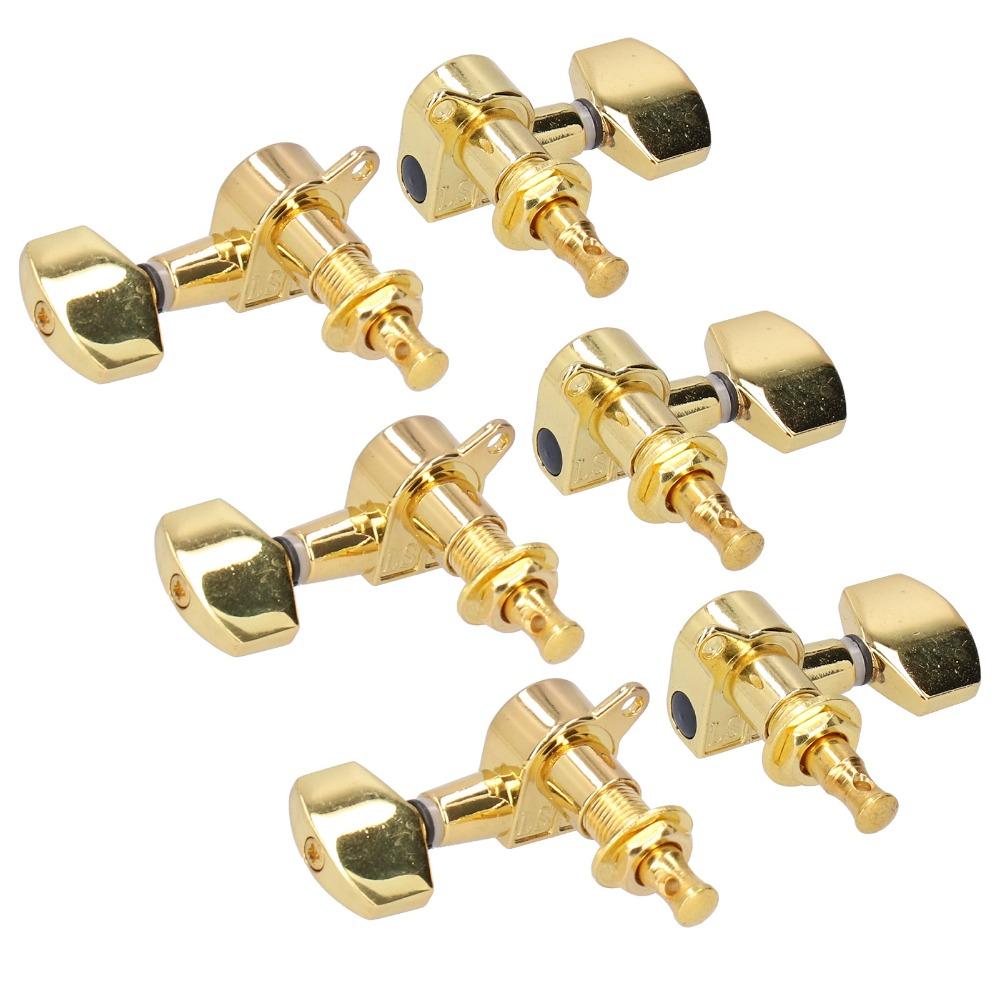 Metal Machine Heads Tuner Gold Color Locking Tuner Premium Guitar Tuning Pegs For Acoustic Guitars