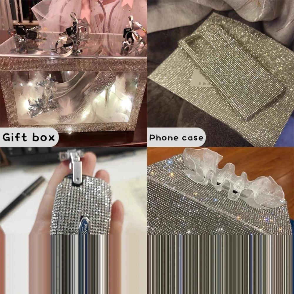 DIY Self Adhesive Rhinestone Sticker Arts Crafts Clothes Decoration New Clothing Accessories Phone