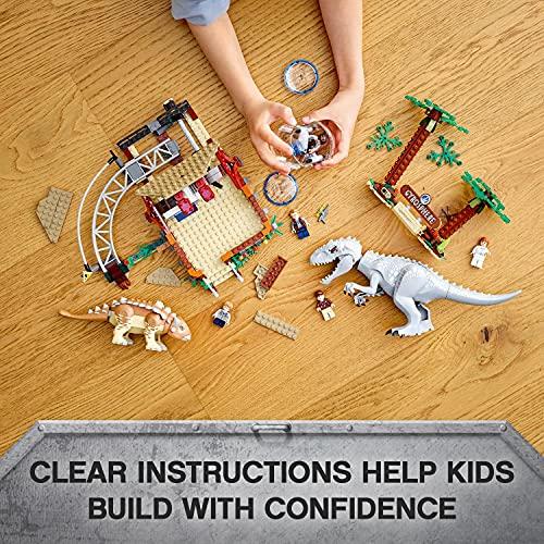 LEGO Jurassic World Индоминус Рекс против. Анкилозавр 75941