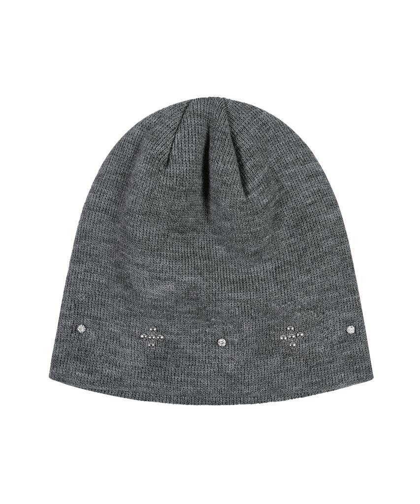 KAIFAI Kf Шапка с шипами (серый) K25Ze185