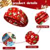 Merry Christmas Headbands for Women Hairband Sports Fitness Yoga Running Sweatband Snowman Snowflake Headwraps Fashion Headwear Hair Accessories Gifts