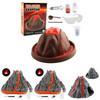 Volcano Eruption Dinosaur Scene Figurine With Smoke Simulation For Kids Gift