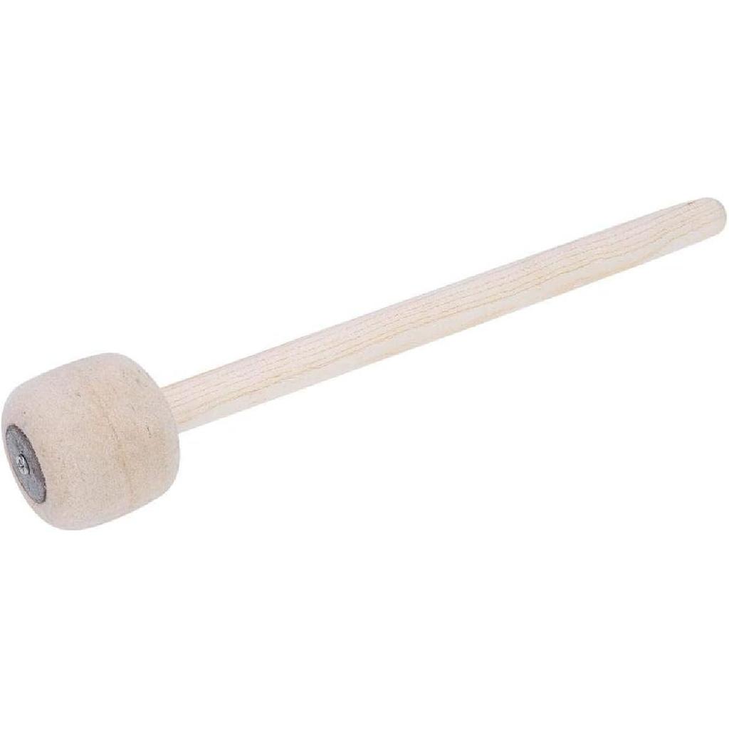 Drum Mallet, Wooden Felt Hammer for Bass Percussion, Durable Portable Drumstick for Student Professionals