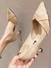Fashion Pointed Toe Woman Pumps Office With Medium Heels Shoes for Women 2025 Trend On Offer Promotion Wholesale High Quality Footwear