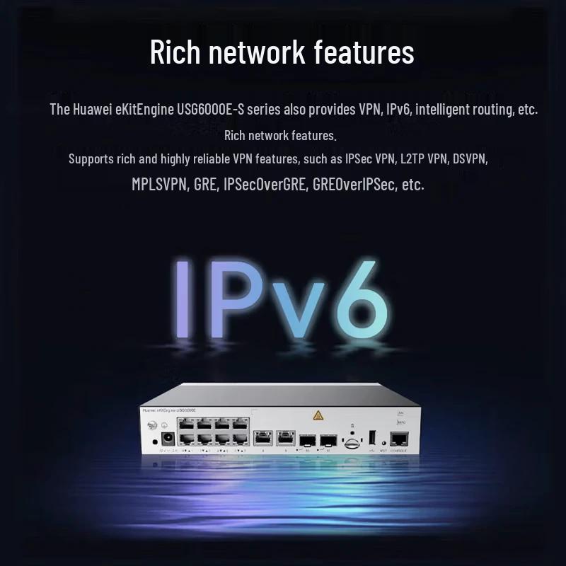 Huawei Kunling USG6000E-S02-AC Enterprise Firewall (CN version)