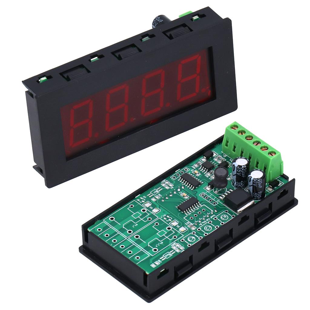 PLC Display LED Serial Port Meter Communication 4‑Digit DC5‑36V for MODBUS‑RTU RS485