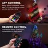 Smart Christmas Tree Light 400 LEDs Fairy String Light APP Remote Music Sync DIY Color Changing Outdoor Indoor Xmas Tree Decor
