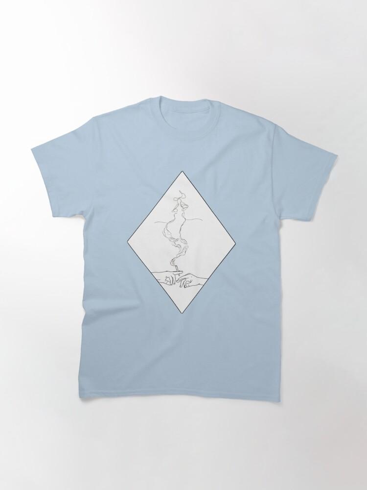 Line art (love and cigarettes) Classic T-Shirt