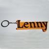 Customized Keychain Gift Keychain With 3D Printed Fonts