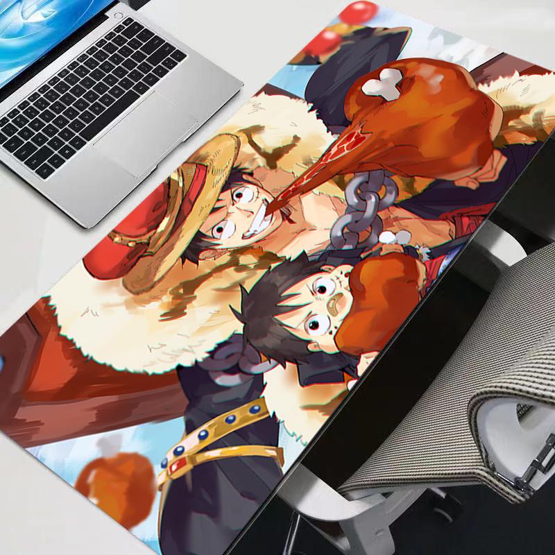 Mouse Pad Gamer One Piece Luffy Pc Computer Large Xxl Desk Mat Keyboard Anime Gaming Accessories Mousepad Carpet