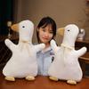Cute Cute White Duckling Throw Pillow Plush Toy Doll Home Pillow Cushion Girl Soothing Doll