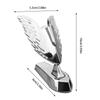 Hood Ornament Wings Angel Wings Metal Car Front Bonnet Stand 3D Car Modification Accessories For All Types Of Cars Bonnet Motorc