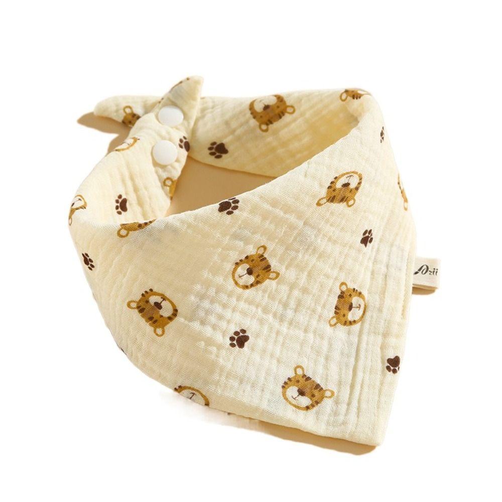 Печать на полотенце для слюны Хлопковые салфетки для отрыжки Регулируемые детские муслиновые нагрудники Нагрудники для кормления