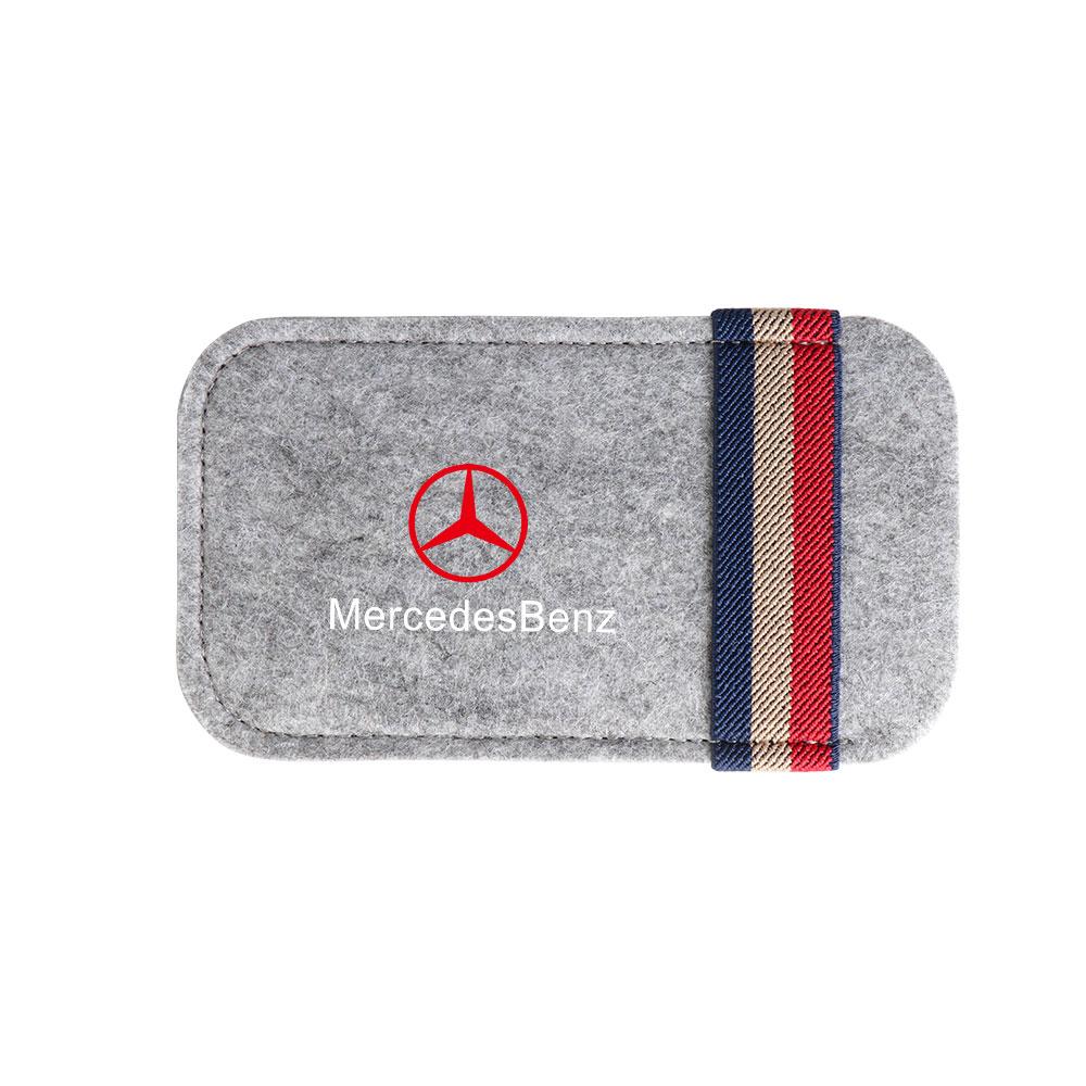 Car Sunglasses Organizer Bag Eyeglass Holder Glasses Storage Clip Accessories For Mercedes Benz W204 W124 W201 W202 W212 W220