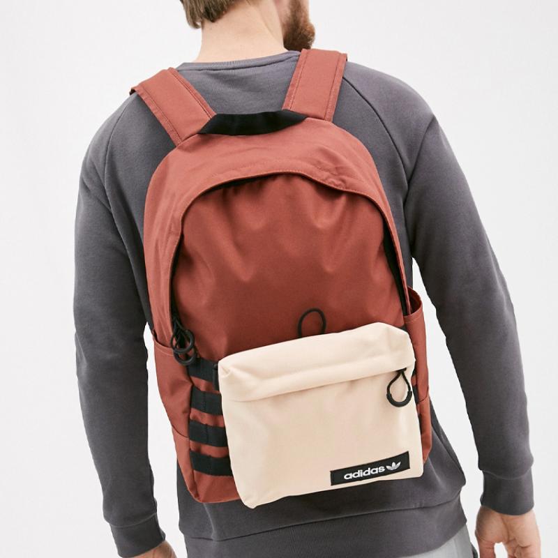 adidas Оригинальный полиэстеровый рюкзак унисекс многоцветный/коричневый Adidas GN1395