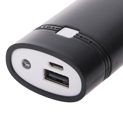 DIY 2x18650 аккумулятор портативный аккумулятор емкостью 5600 мАч корпус с USB для iPhone для Samsung и других смартфонов без аккумулятора 5 В