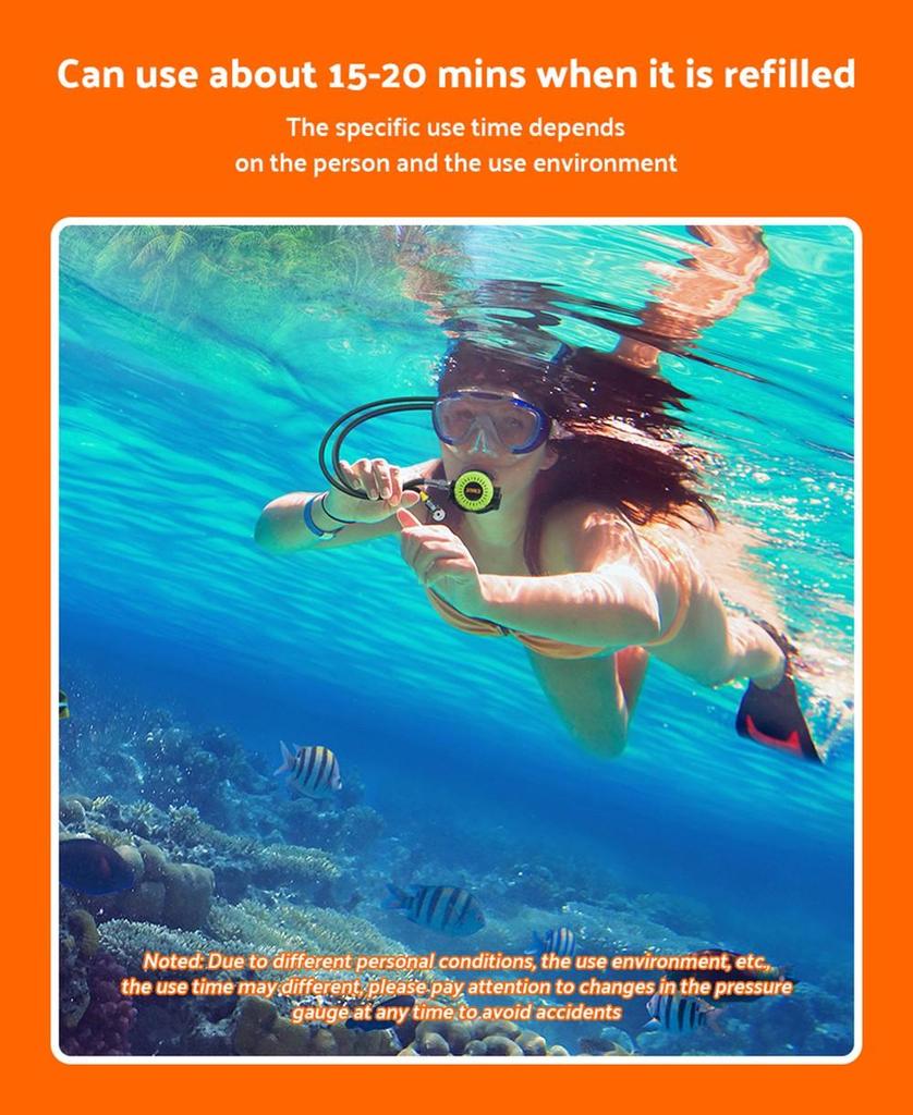 Баллон для подводного плавания SMACO S400 Pro 1 л - черный