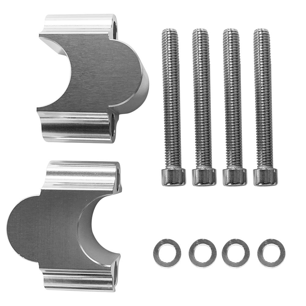 Универсальный 28 мм 22 мм руль мотоцикла, стояк, крепление, зажим для ручки, увеличивающий зажим, комплект крепления, модификация велосипеда