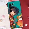 Guoba Xiangling Genshin Impact Case For Samsung Galaxy S25 FE S23 FE S20 S21 S22 S24 S25 S26 Ultra S10 S25 Plus Cover Shell