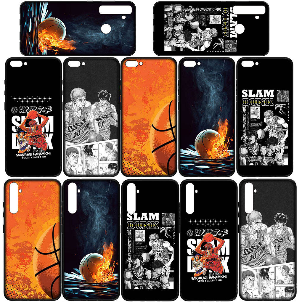 for Samsung Galaxy S25 S24 S23 iPhone 17 16 15 Xiaomi Redmi Note 14 13 12 11 Plus Pro Max XR A37 A57 Phone Case Anime Slam Dunk Basketball OPPO Huawei