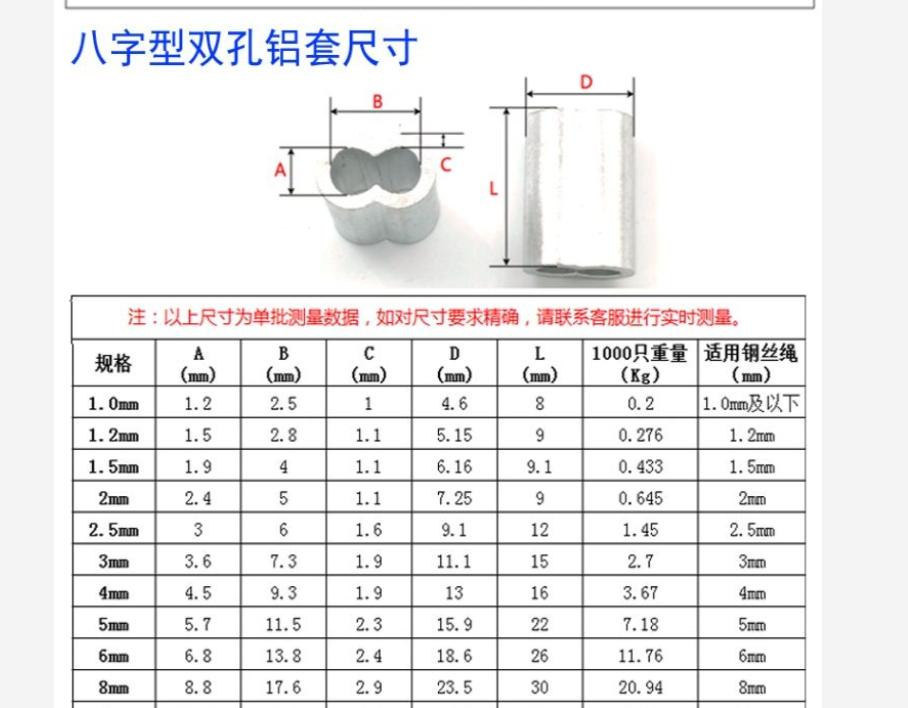 5/10/25/50/100/200/500 шт. Круглый трос с одним отверстием, алюминиевая втулка, алюминиевый патрон, зажим с овальным отверстием, алюминиевая пряжка, быстрозажимной патрон
