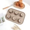 Pastry Non-Stick Carbon Steel Bakeware Cookware Canele Mold Cannele Mould Baking Tool Cake Pan