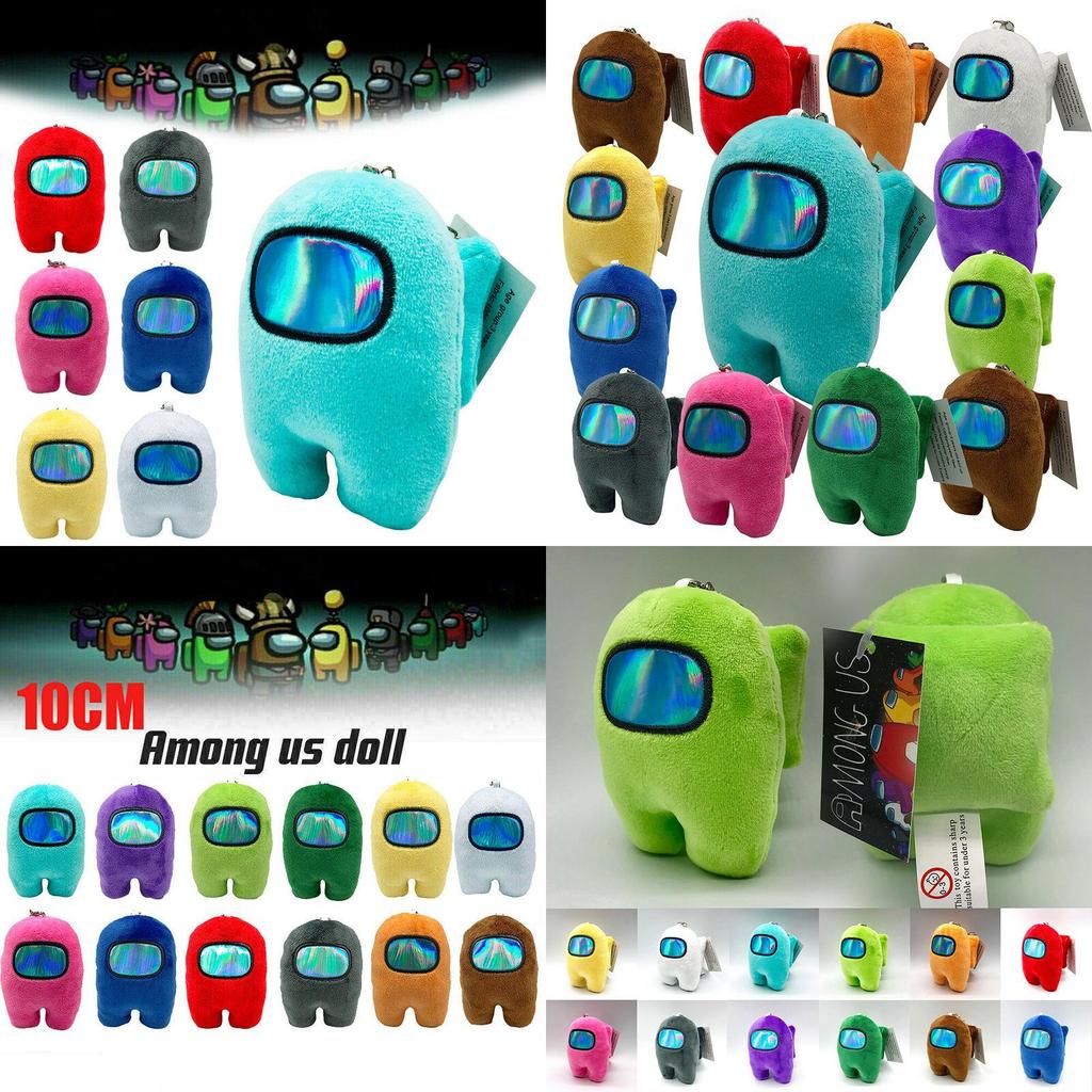Adorable Among Us Plush Soft Stuffed Animal Collectible Toy For Childrens Playtime