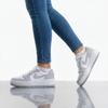 Air 1 Elevate Low - Женские Кроссовки Обувь на Платформе Бело-Серые DH7004-100 ОРИГИНАЛ