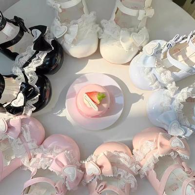 Милые туфли Мэри Джейн с бантом 2024 года, интернет-знаменитости с тем же элегантным дамским темпераментом, низкие нескользящие туфли