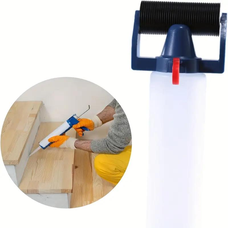 Набор бутылок с роликом для клея для деревообработки и рукоделия, бутылка для клея с роликом, портативный простой набор аппликаторов для клея по дереву