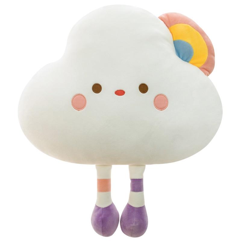 Ultra-soft Crystal Fleece Stuffed Fruit And Bread Plush Toys For Sleeping And Snuggling