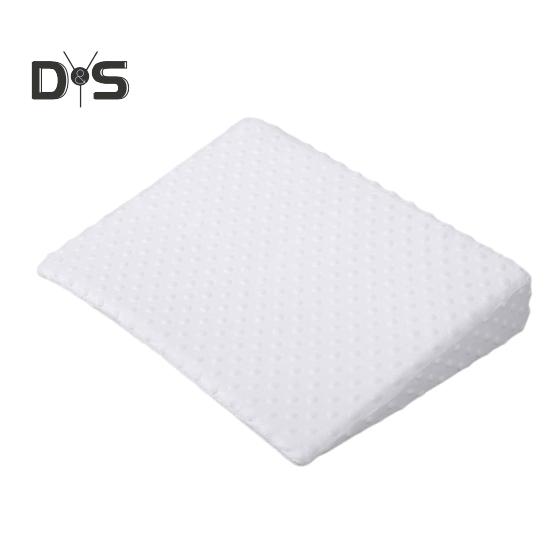 Подушка для кормления ребенка Подушка с эффектом памяти из пены с клиновидной формой и съемным чехлом Двусторонняя подушка для кормления ребенка для сна и кормления грудью