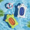 Baby Bath Tub Water Thermometer Water Temperature Thermometer Floating Toy for Infant Toddler Bathtub Pool Bear Lovely Shape