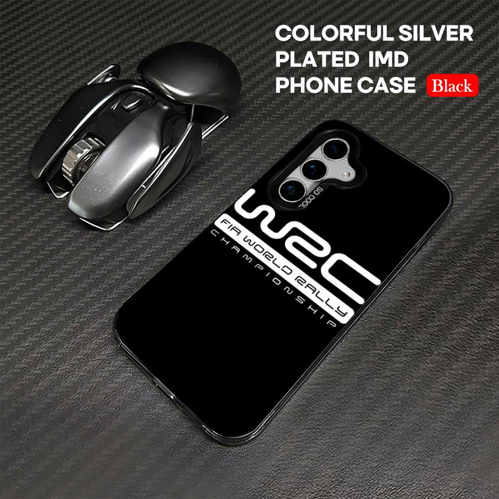 WRC Rally Racin Phone Case IMD Colorful Case Silver for Samsung Galaxy S25 S24 S23 S22 S21S20 Plus Ultra FE