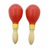2Pcs Rattles Sand Hammer Musical Instrument Percussion for Party KTV Shaker Baby Maracas Educational Toy